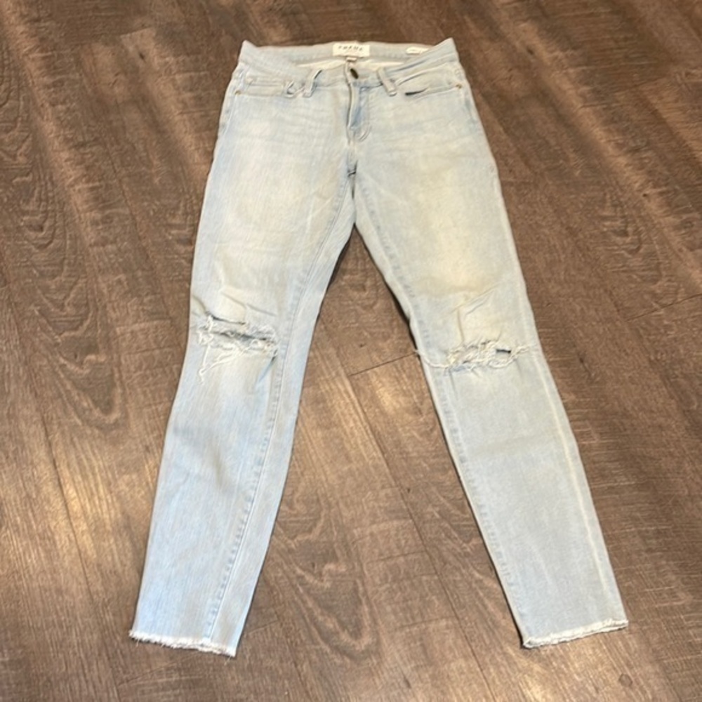 FRAME LE SKINNY DE JEANNE CROP